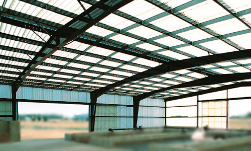 FRP corrugated fiberglass sheet